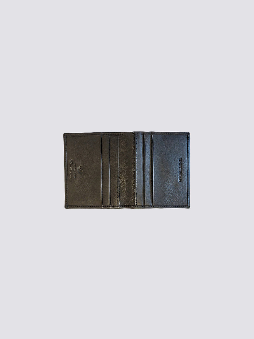 Black Ben Sherman Arden Leather Micro Wallets | 1782-TADZB