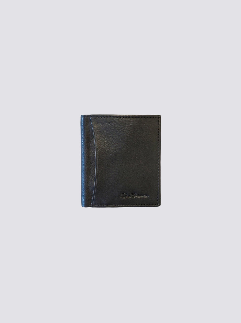 Black Ben Sherman Arden Leather Micro Wallets | 1782-TADZB