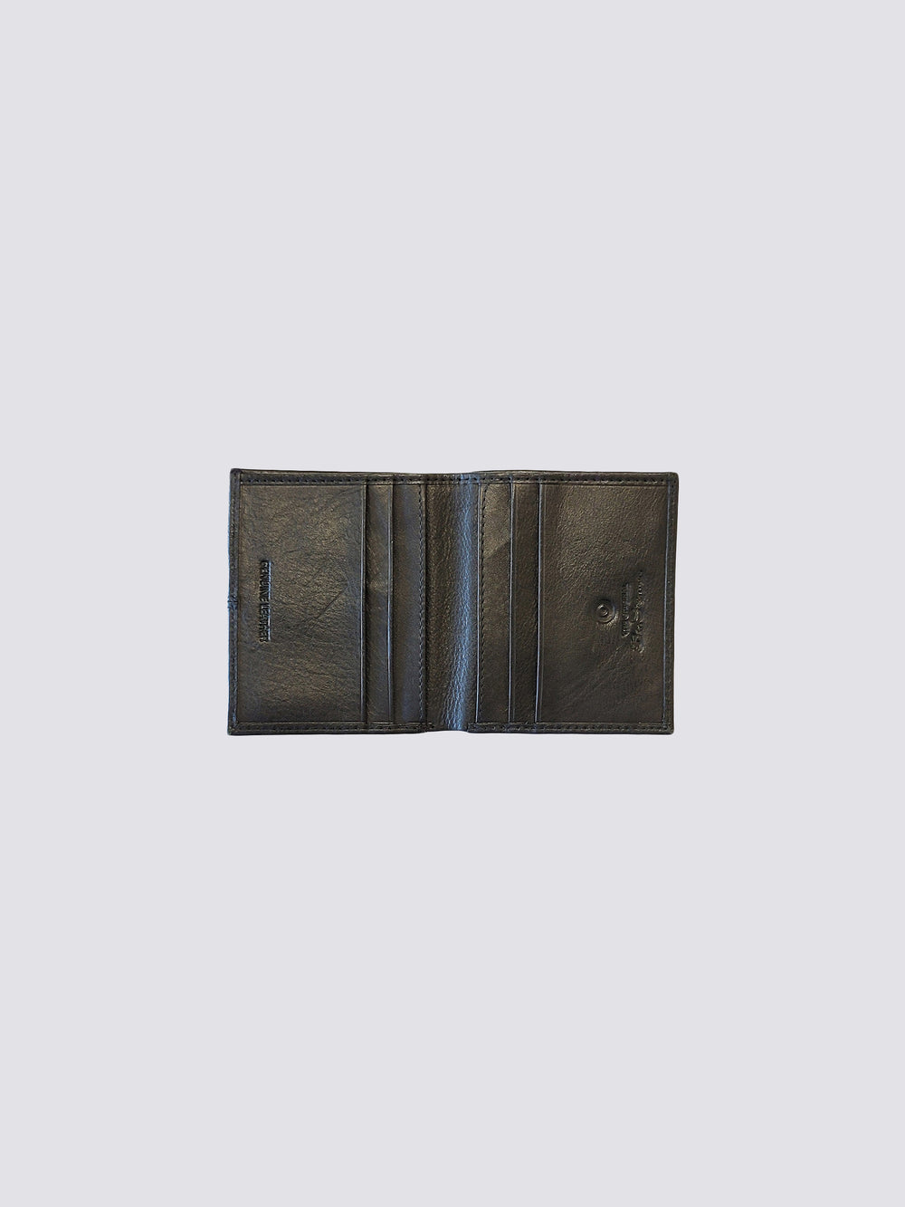 Black Ben Sherman Coles Leather Micro Wallets | 7960-SBZYV