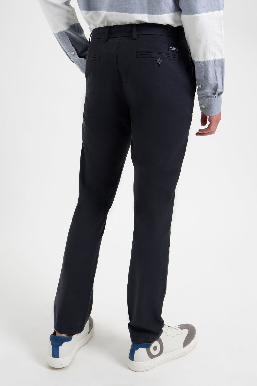 Black Ben Sherman Everyday Slim Fit Chino Pants | 8190-CSMZJ