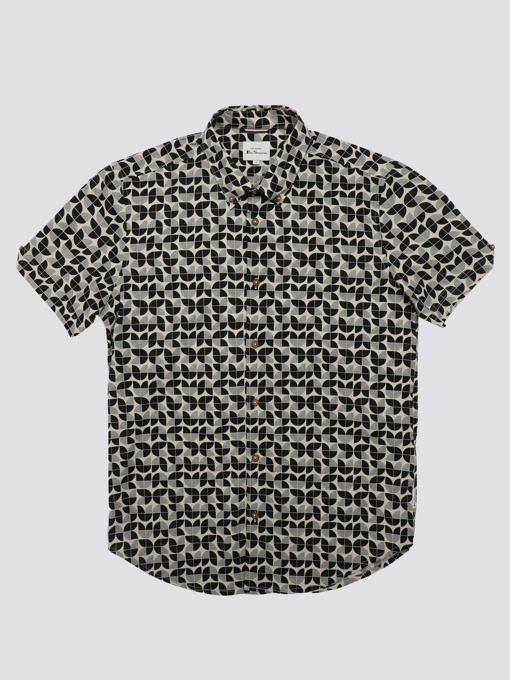 Black Ben Sherman Linear Shirts | 8540-SZNQR