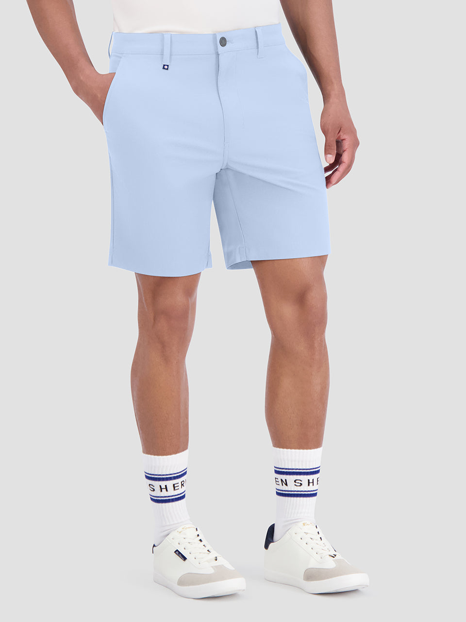 Blue Ben Sherman 4Way Stretch Tech Shorts | 9014-BSEQD