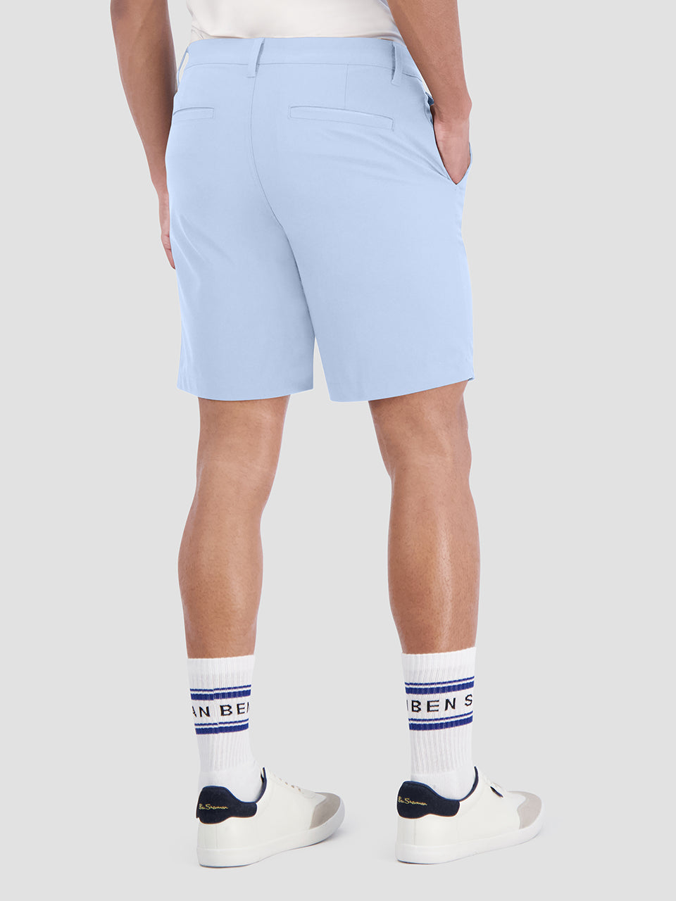 Blue Ben Sherman 4Way Stretch Tech Shorts | 9014-BSEQD