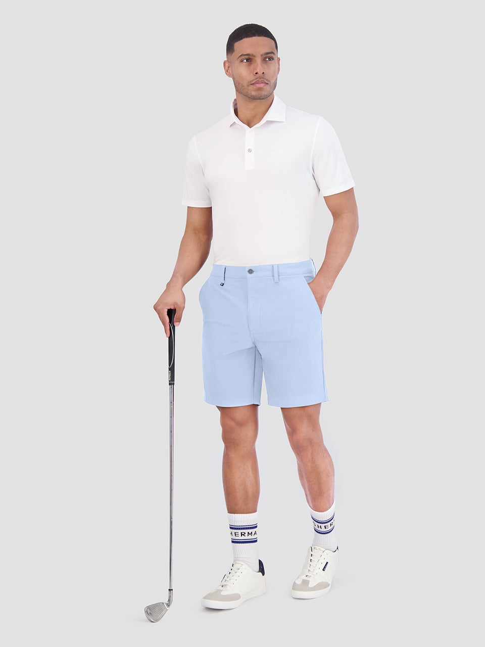 Blue Ben Sherman 4Way Stretch Tech Shorts | 9014-BSEQD