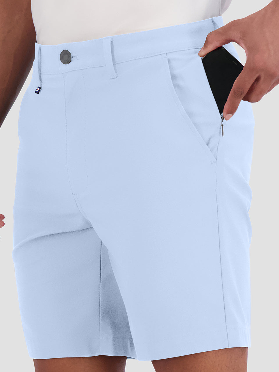 Blue Ben Sherman 4Way Stretch Tech Shorts | 9014-BSEQD