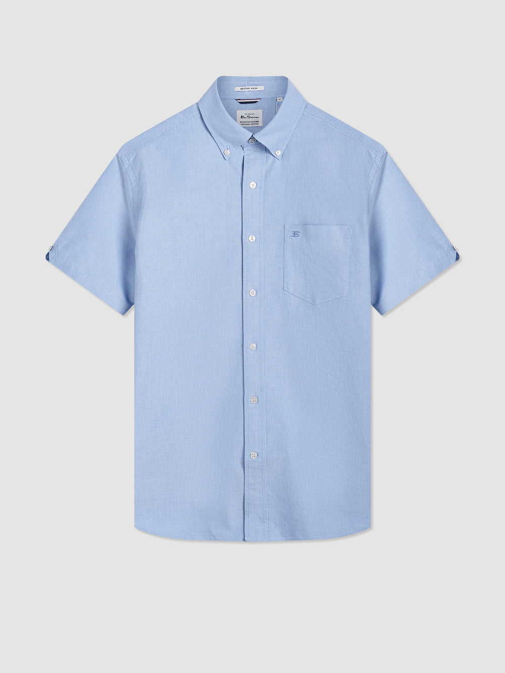 Blue Ben Sherman Brighton Oxford Organic Shirts | 6571-YNZXI