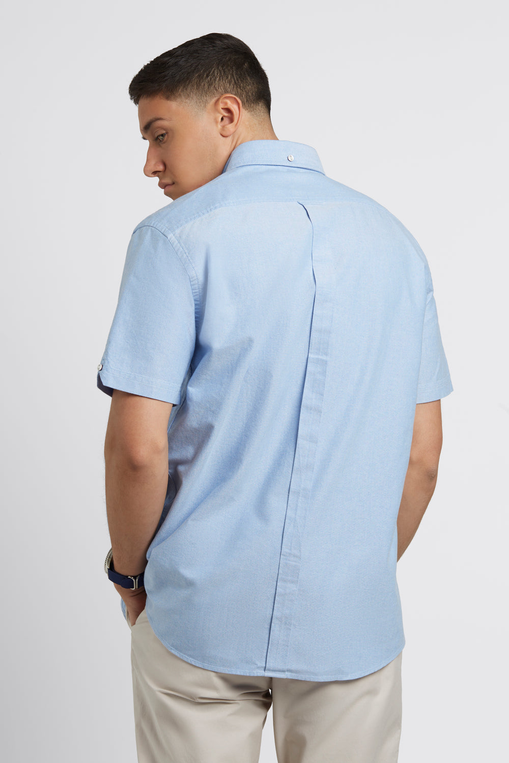 Blue Ben Sherman Brighton Oxford Organic Shirts | 6571-YNZXI