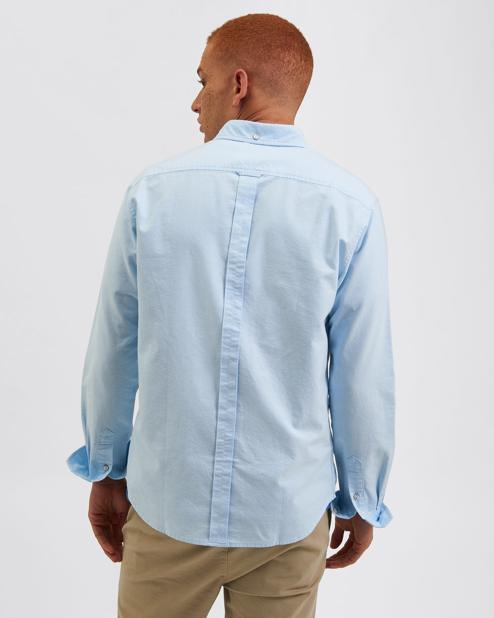 Blue Ben Sherman Brighton Oxford Organic Shirts | 0823-AIWLG