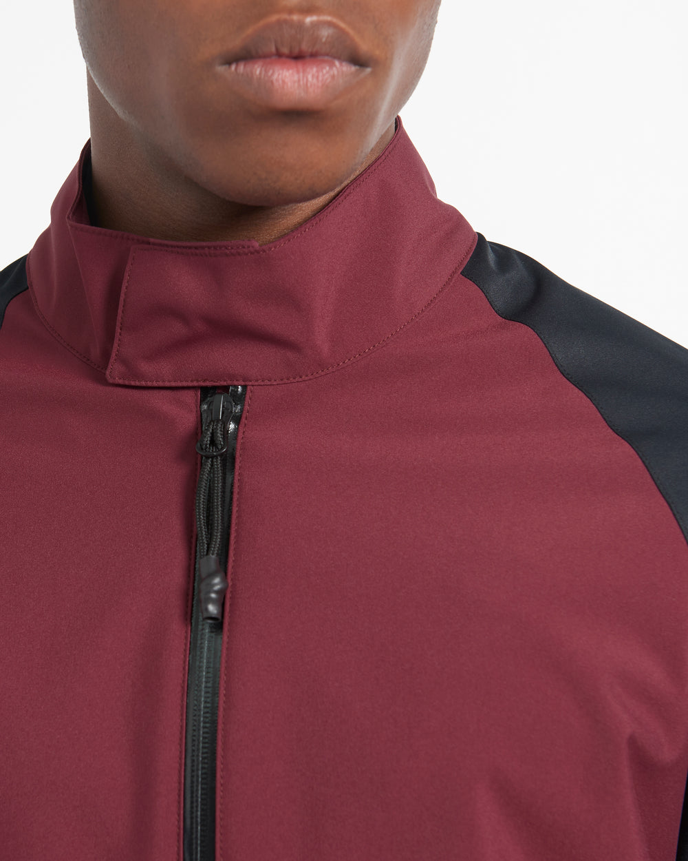 Burgundy Ben Sherman Waterproof Harrington Jackets | 3064-KSZRC