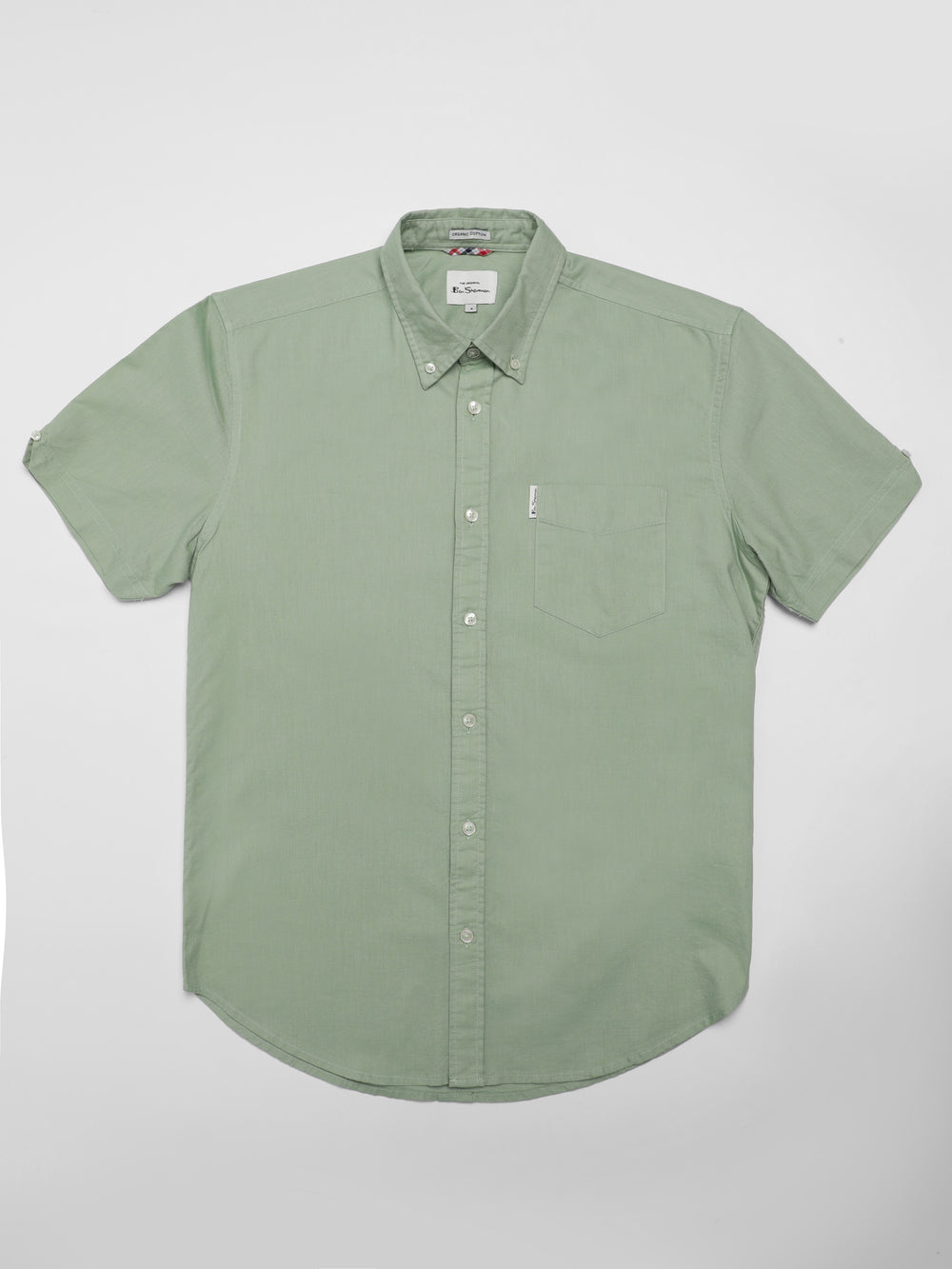 Green Ben Sherman Signature Short Sleeve Oxford Shirts | 5497-HCOZR