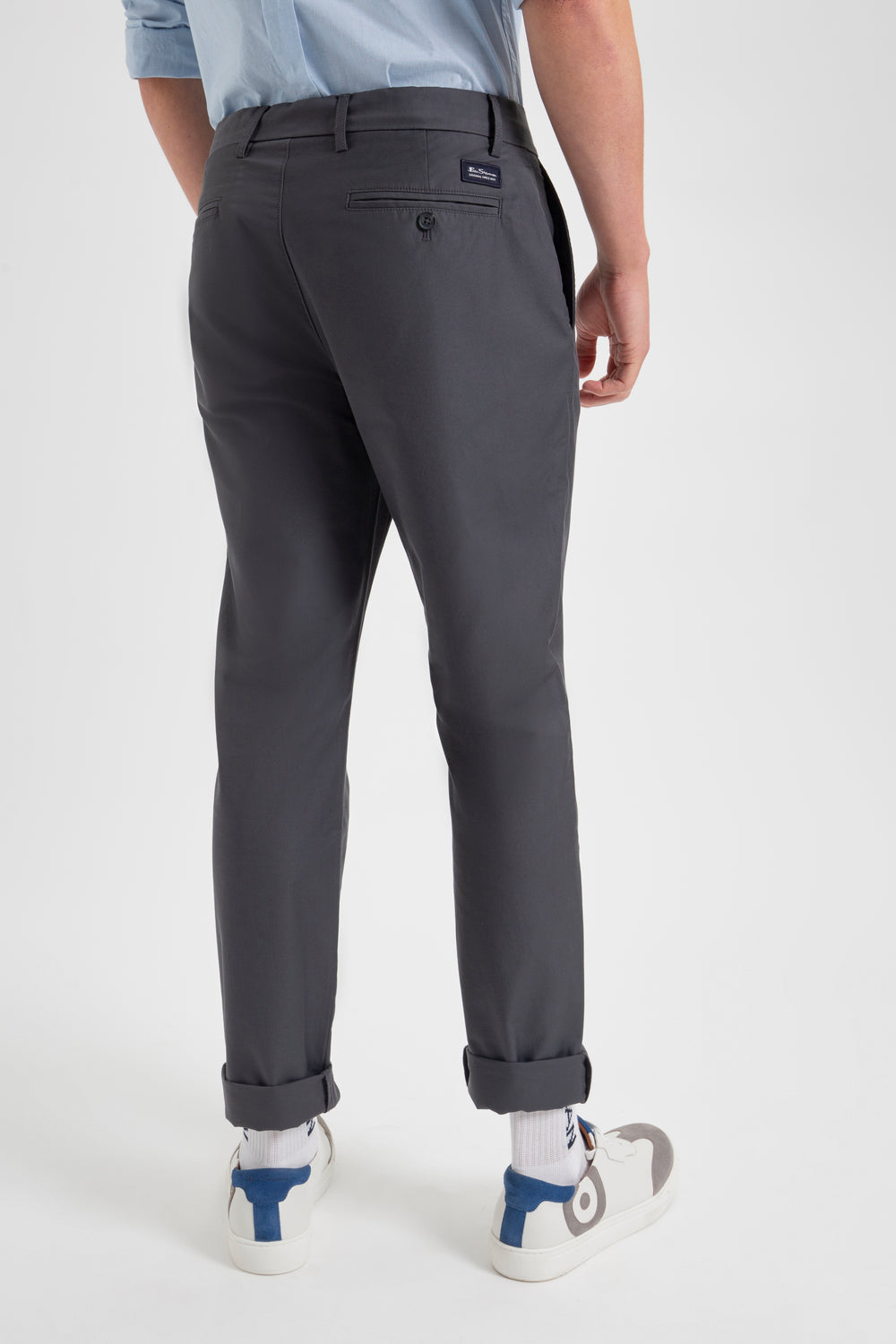 Grey Ben Sherman Everyday Slim Fit Chino Pants | 2503-MYCQE