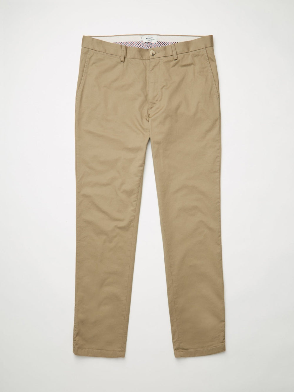 Grey Ben Sherman Signature Slim Stretch Chino Pants | 7128-TXWAK