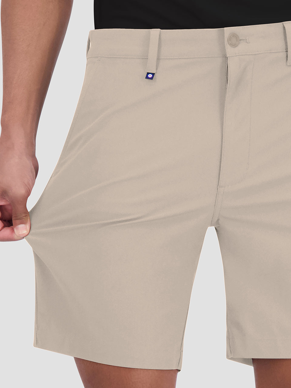 Khaki Ben Sherman 4Way Stretch Tech Shorts | 9437-XUWHQ