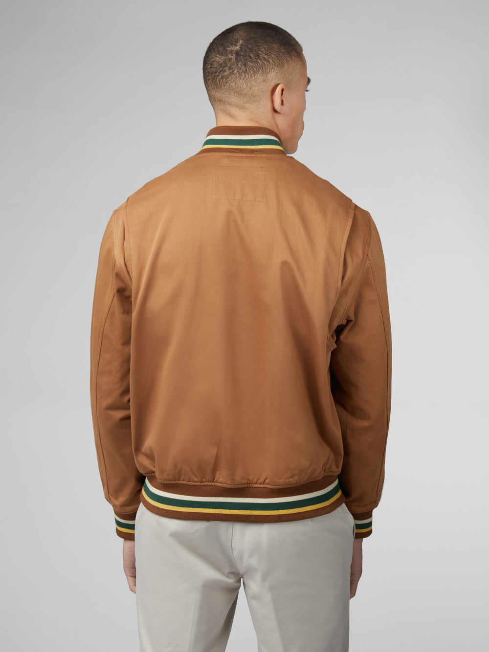 Light Brown Ben Sherman Signature Heritage Bomber Jackets | 0687-GIJRW