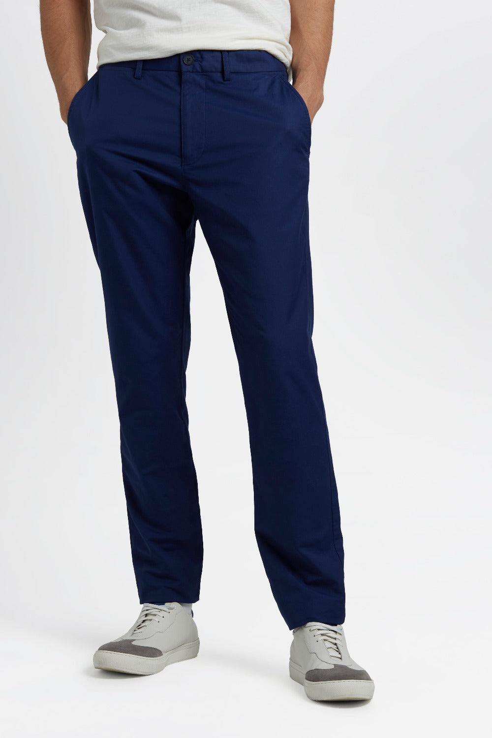 Navy Ben Sherman Everyday Slim Fit Chino Pants | 7285-OAWPV