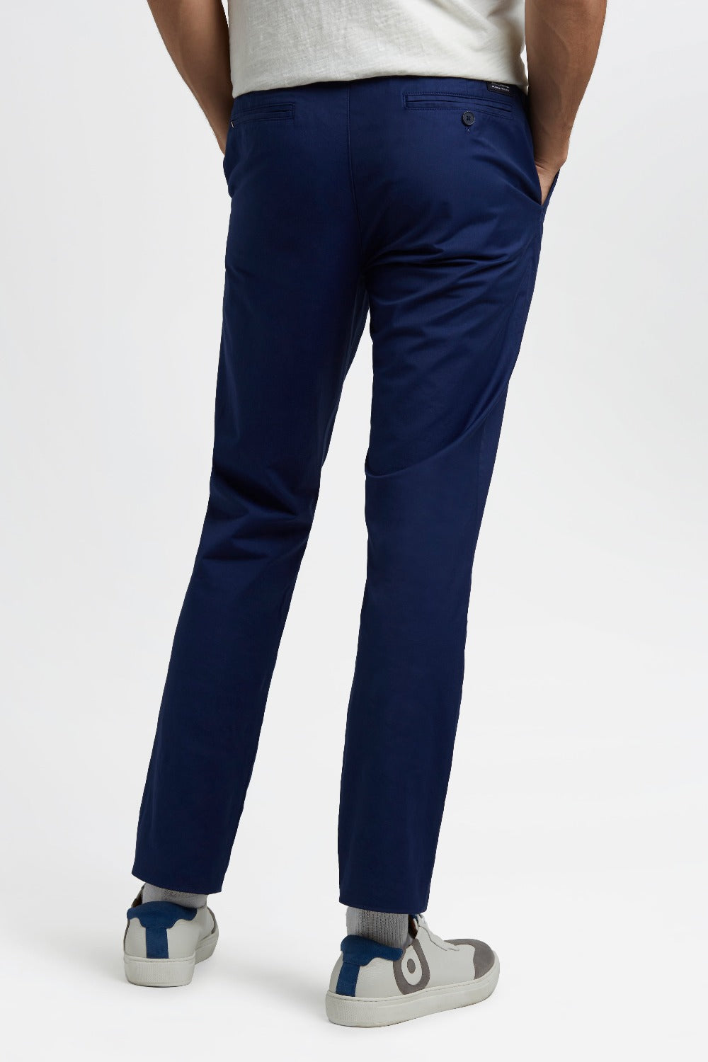 Navy Ben Sherman Everyday Slim Fit Chino Pants | 7285-OAWPV