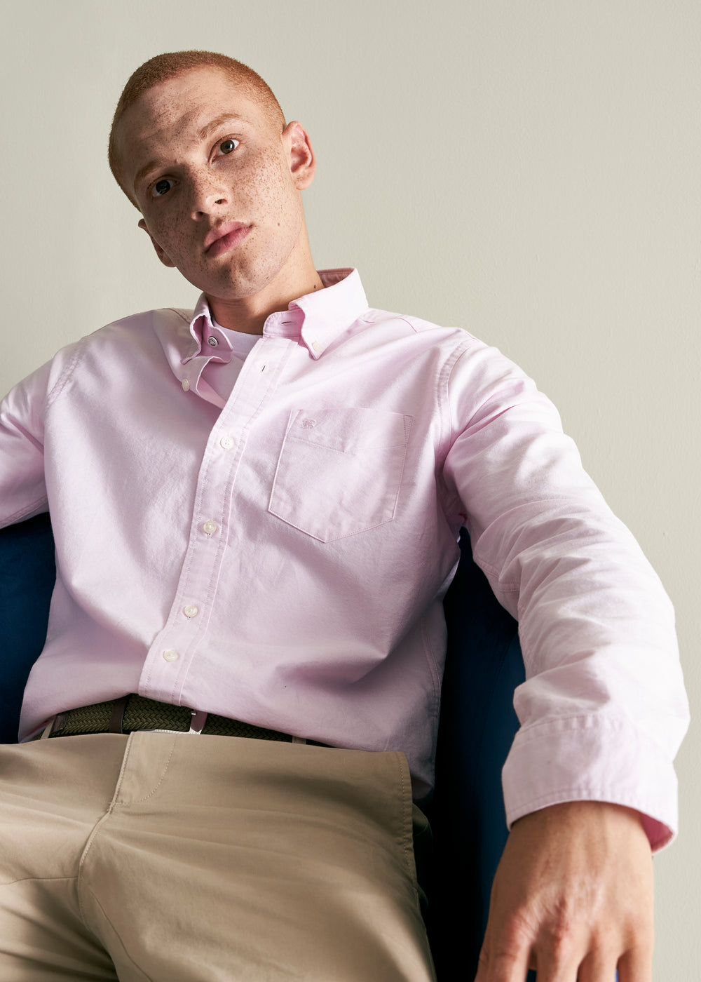 Pink Ben Sherman Brighton Oxford Organic Shirts | 6837-OCHPJ