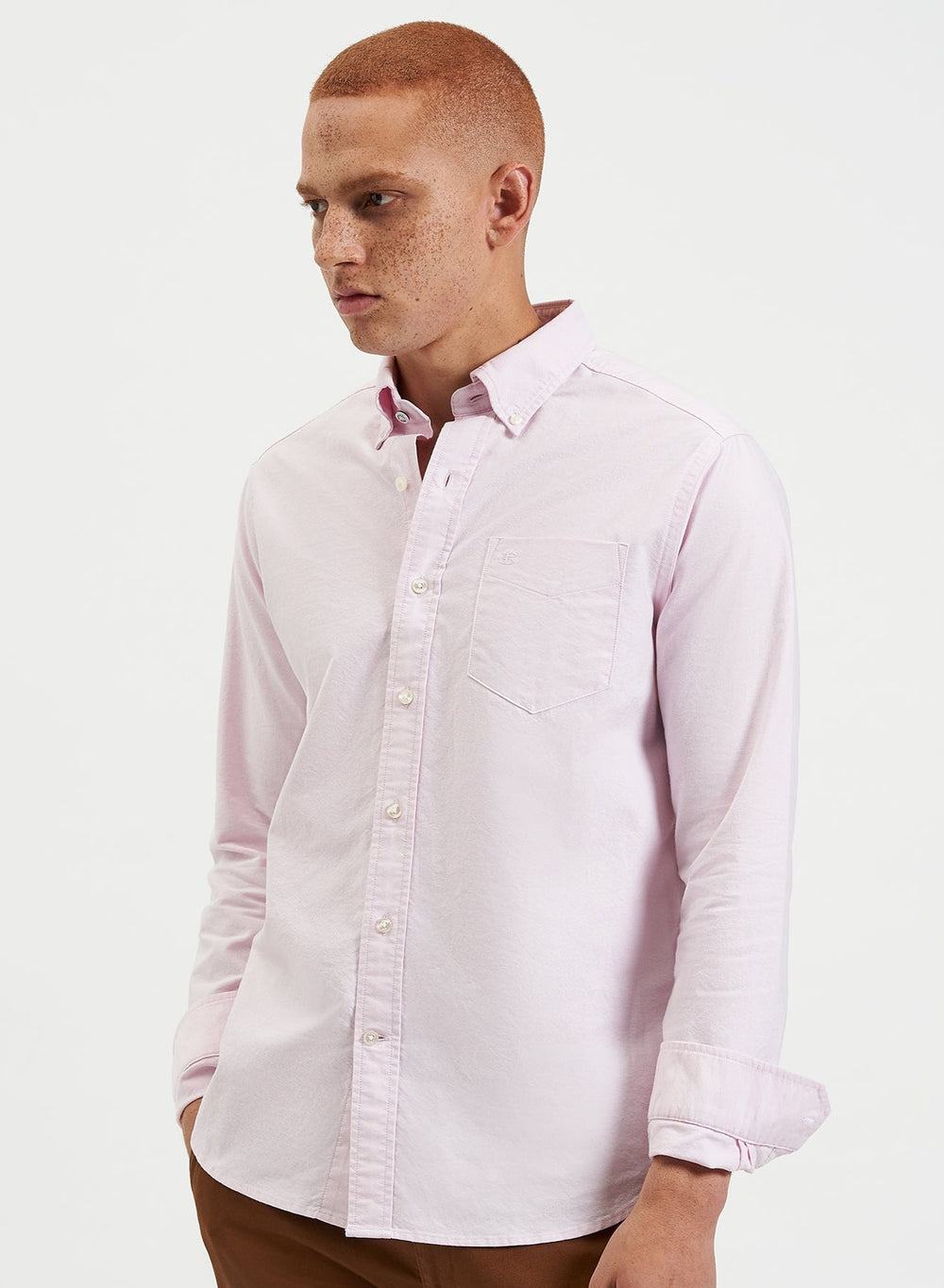 Pink Ben Sherman Brighton Oxford Organic Shirts | 6837-OCHPJ