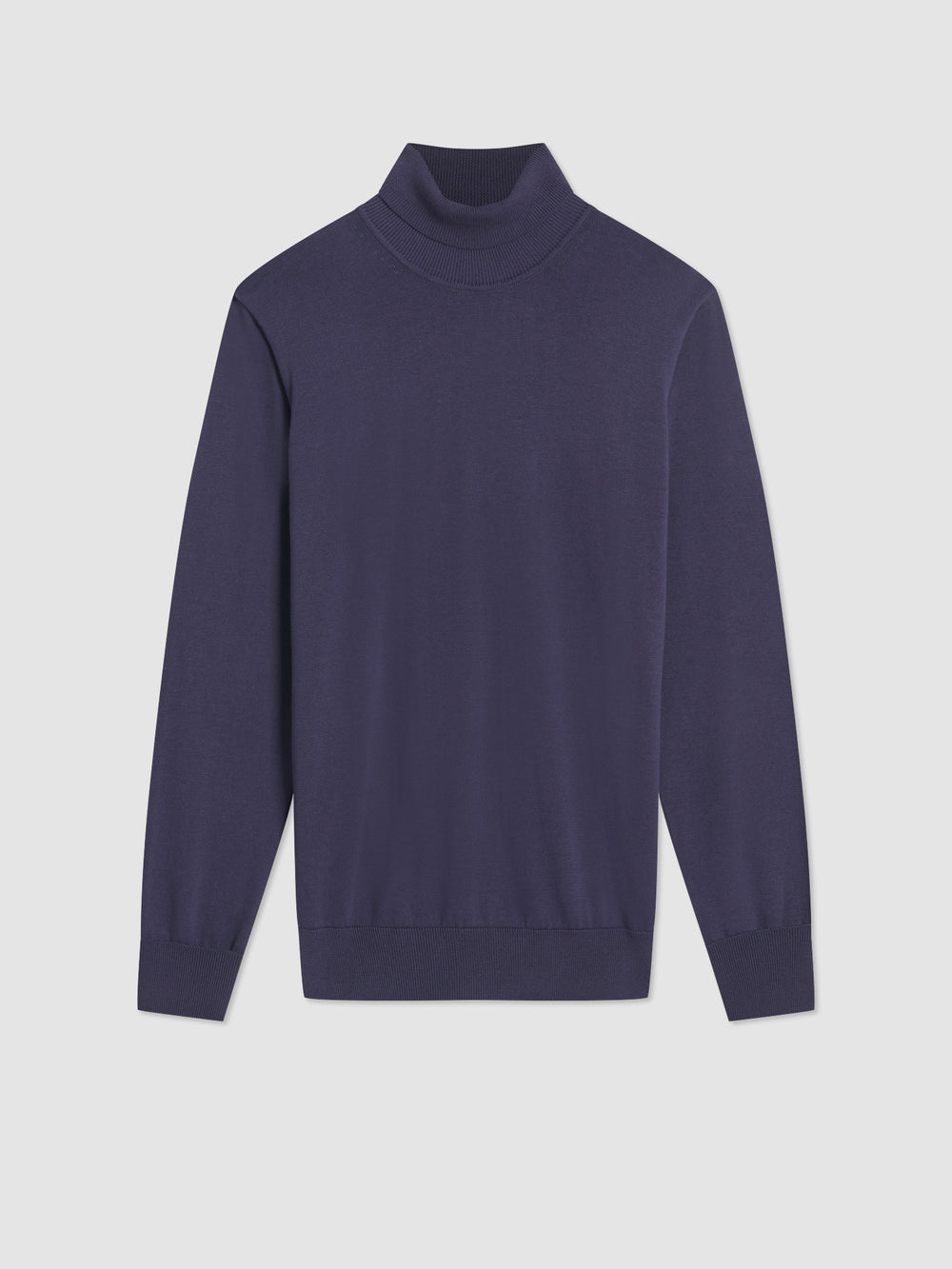 Purple Ben Sherman Signature Roll Neck Knitwear | 2591-SWMRZ