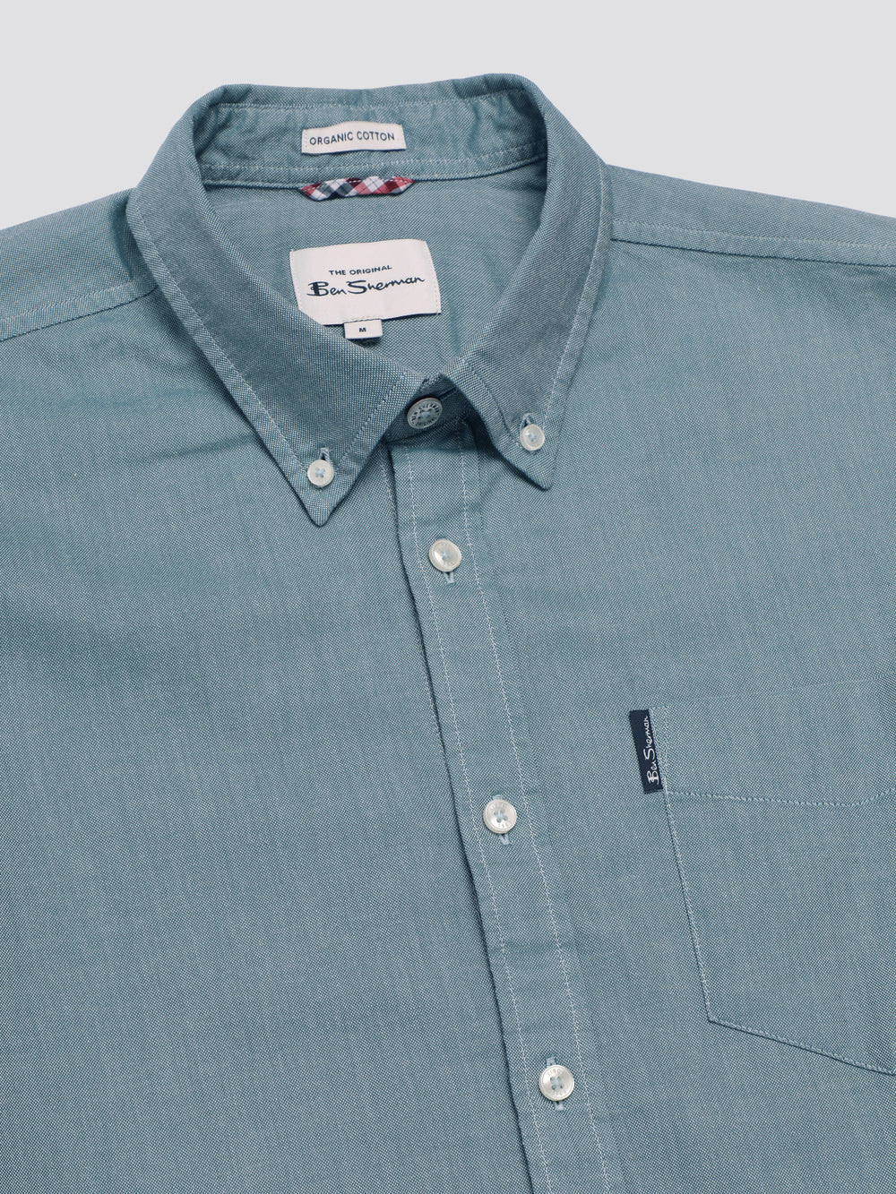 Turquoise Ben Sherman Signature Oxford Shirts | 0485-QWCKL