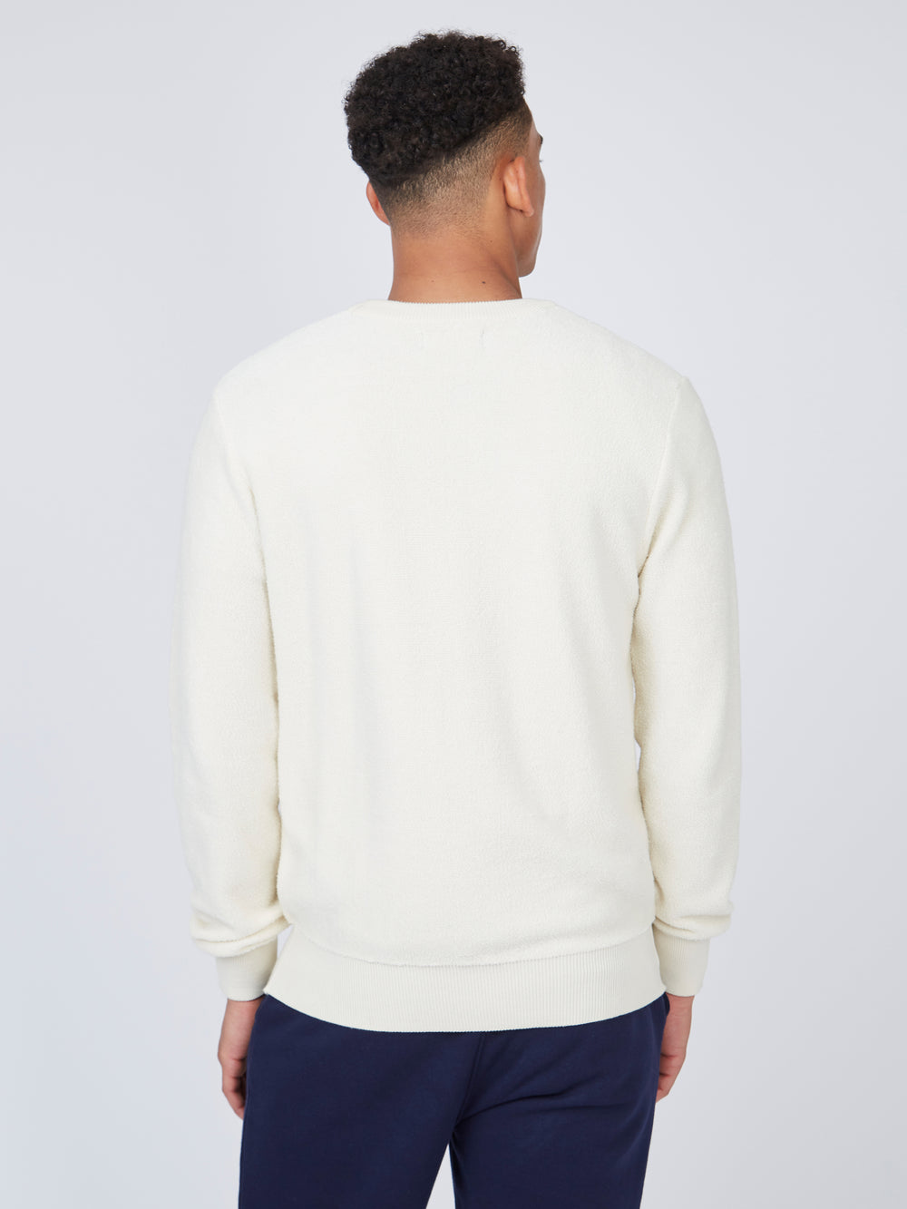 White Ben Sherman B by Ben Sherman Textured Knitwear | 2983-YPFZX